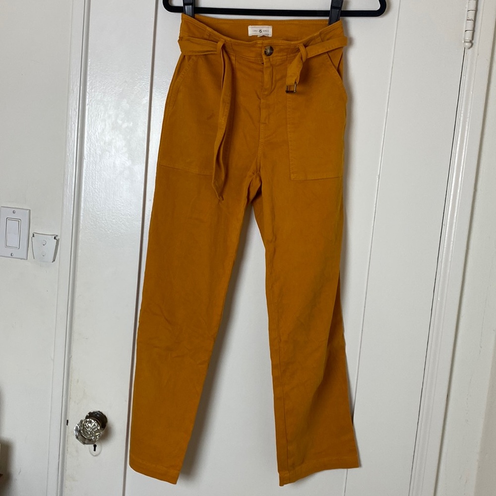 Lou and Grey Orange High Waist Panrs